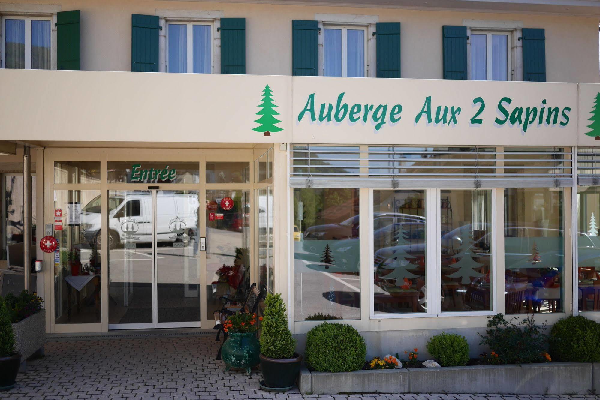 Auberge Aux Deux Sapins Montricher Zewnętrze zdjęcie