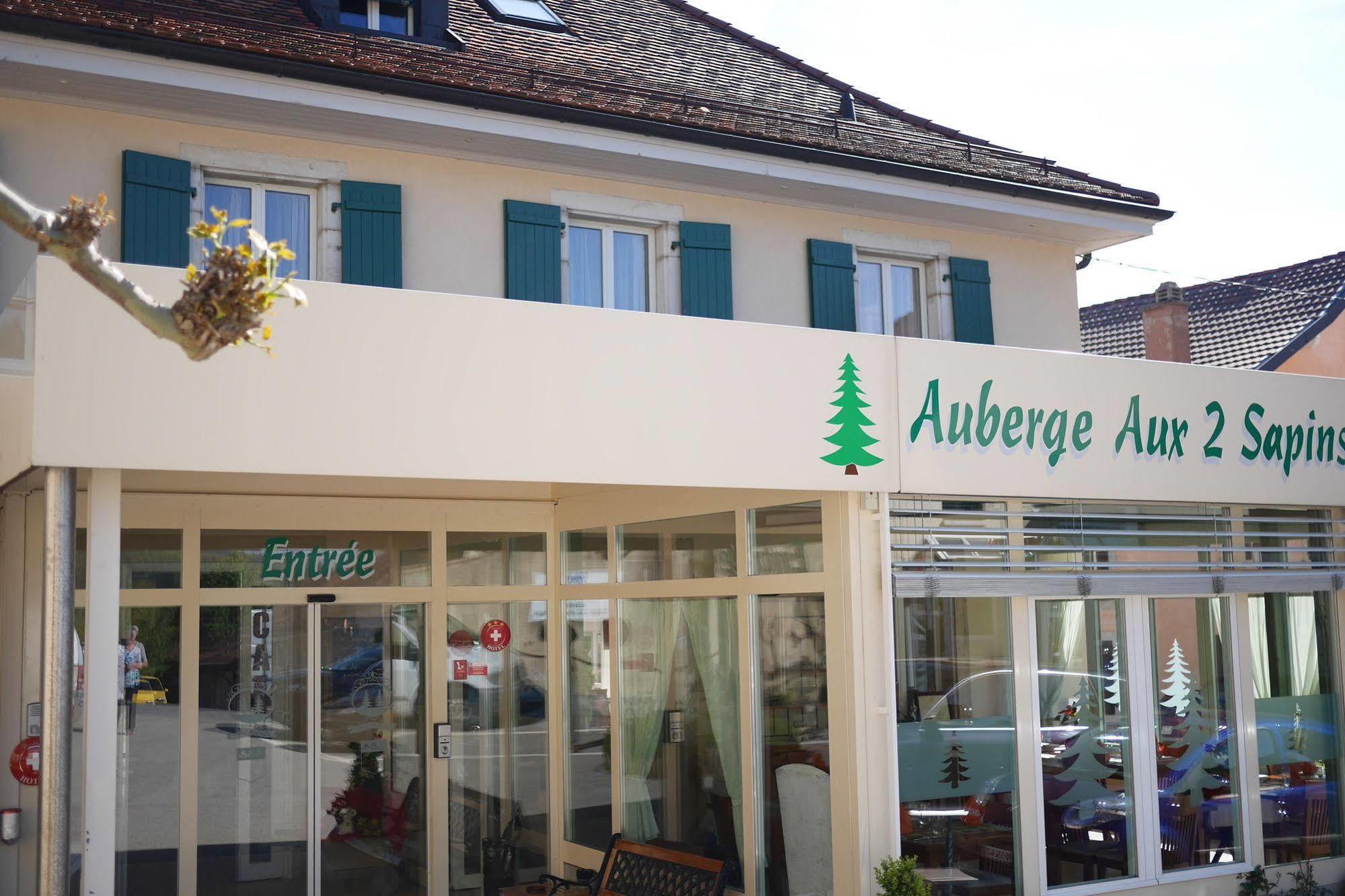 Auberge Aux Deux Sapins Montricher Zewnętrze zdjęcie